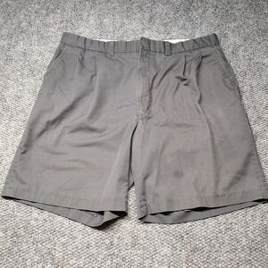 Riverside Coca-Cola Workwear Shorts Mens 40 Grey Pleated Twill Uniform Utility